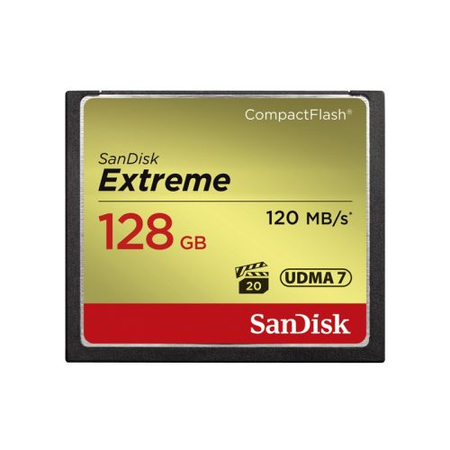 Sandisk 128GB CF Extreme 120mb/s Memóriakártya
