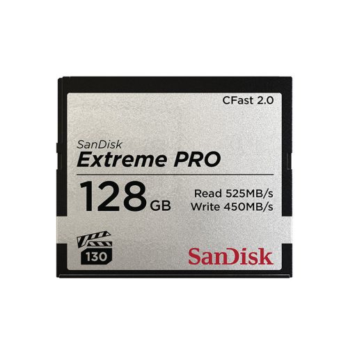 Sandisk Extreme Pro 128 GB Cfast 2.0 memóriakártya