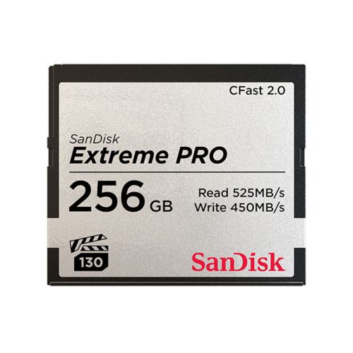 Sandisk 256 GB Extreme Pro CFast 2.0 VPG130 525 mb/s