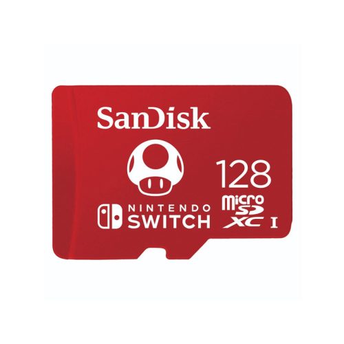 Sandisk 128 GB MicroSDXC Nintendo Switch kártya 100 MB/S UHS-I V30 A1 C10 U3