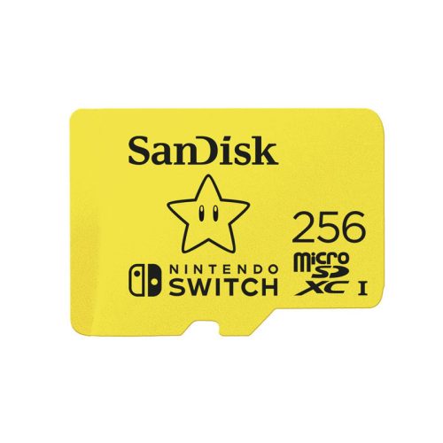 Sandisk 256 GB MicroSDXC Nintendo Switch Kártya 100 MB/S UHS-I V30 A1 C10 U3