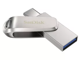  Sandisk 1 TB Ultra Dual Drive Lux UB 3.1 + USB Type-C mobil memória 150 mb/s