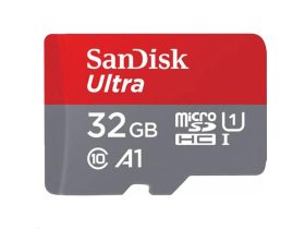   Sandisk MicroSD ULTRA Memóriakártya 32GB,120MB/s, A1,Class 10, UHS-I
