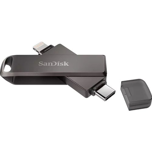 Sandisk 64 GB IXPAND Flash Drive Luxe USB-C + Ligthning csatlakozással