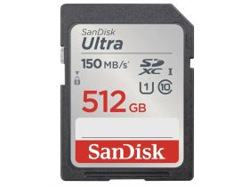 SanDisk 512GB Ultra SDXC Kártya 150MB/s CL10 UHS-I