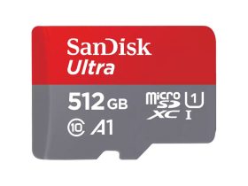 Sandisk 512 GB MicroSD Ultra Android 150mb/s CL10 A1 UHS-I