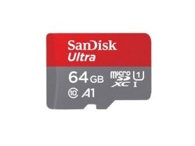 Sandisk 64 GB MicroSD Ultra 140mb/s CL10 UHS-I A1