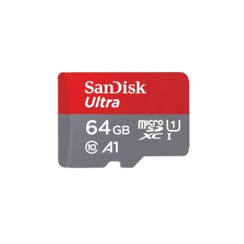 Sandisk 64 GB MicroSD Ultra 140mb/s CL10 UHS-I A1