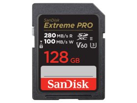 SanDisk 128GB SDXC Extreme Pro 280/100MB/s UHS-II C10 V60