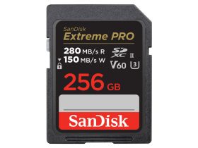 SanDisk 256GB SDXC Extreme Pro 280/150MB/s UHS-II C10 V60