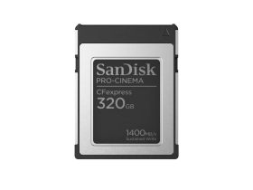   Sandisk 320 GB Pro-Cinema CFexpress Type B 1700/1500 MB/s memóriakártya