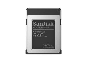   Sandisk 640 GB Pro-Cinema CFexpress Type B 1700/1500 MB/s memóriakártya