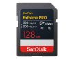 Sandisk 128GB Extreme Pro SDXC 300 MB/S olvasás 8K, V90, UHS-II memorycard
