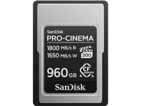 Sandisk 960GB Pro-Cinema CFExpress Type A memóriakártya