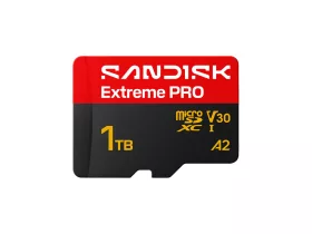   SanDisk Extreme Pro 1 TB microSDXC UHS-I memóriakártya, 250/170 MB/s sebességgel