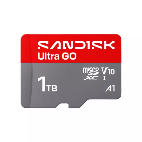 SanDisk Ultra Go 1 TB microSDXC UHS-I U1 V10 A1 memóriakártya, 190 MB/s