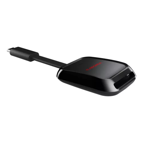SanDisk QuickFlow SD Card Reader with USB-C, UHS-I / UHS-II, USB 3.2 Gen 1