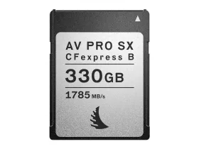   Angelbird AV PRO CFexpress B SX 330 GB memóriakártya, 12K, R1785/W1600