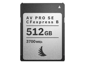   Angelbird AV PRO SE CFexpress B V4 MK2 512 GB CFexpress 4.0 Type B memóriakártya, R3700/W1100