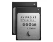 Angelbird AV PRO XT CFexpress 2.0 Type B Match Pack, memóriakártya szett Canon EOS C300 Mark III és C500 Mark II kamerához, 2 × 660 GB