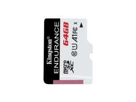   Kingston MicroSDXC 64GB High Endurance 95R/30W C10 A1 UHS-I memóriakártya