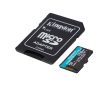 Kingston MicroSDXC 128GB Canvas Go Plus Gen4 200R A2 U3 V30 memóriakártya + Adapter