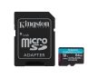 Kingston MicroSDXC 64GB Canvas Go Plus Gen4 200R A2 U3 V30 memóriakártya + Adapter