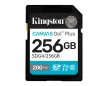 Kingston SDXC 256GB Canvas Go Plus Gen4 200R C10 UHS-I U3 V30 memorycard