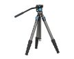 Sirui ST-125 Szénszálas Tripod VA-5 videós állványfejjel