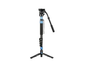   Sirui P-325FL szénszálas Monopod lábakkal + VH-10 állványfej