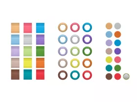 EW-D Color Coding Set mikrofon jelölő készlet