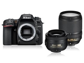 Nikon D7500 (3 év) + AF-S DX 18–140mm VR +AF-S DX 35mm