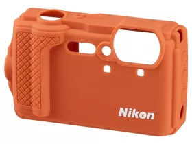 Nikon Coolpix W300 narancs szilikon tok