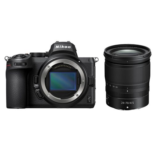 Nikon Z5 fényképezőgép váz + Nikon 24-70mm f/4 S objektív