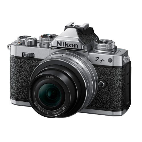 Nikon Z fc váz ezüst + Nikkor Z DX 16-50 VR ezüst objektív kit