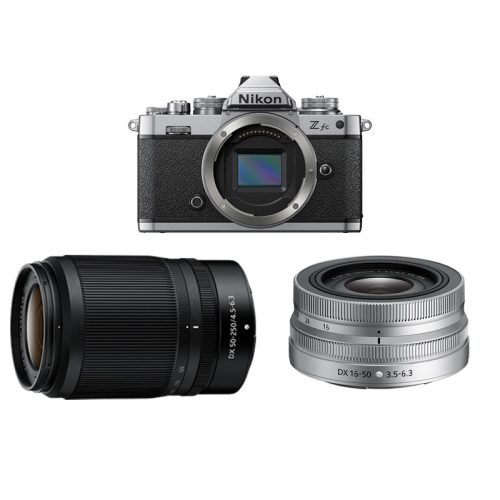Nikon Z fc + Nikkor 16-50DX VR + Nikkor 50-250 DX VR objektív kit