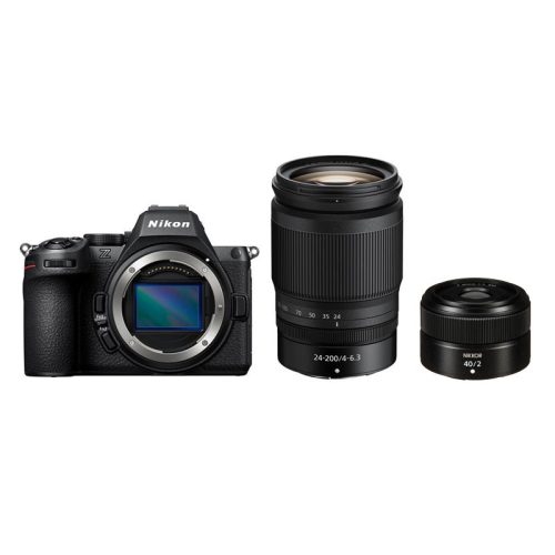 Nikon Z 5II + Z 24-200mm f/4-6.3 VR + Nikkor Z 40mm f/2 objektív