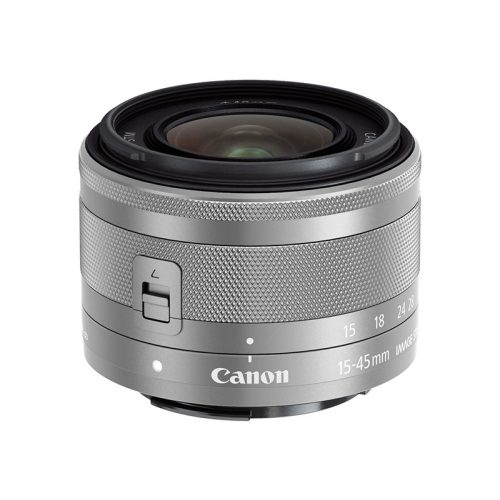 Canon EF-M 15-45mm f/3.5-6.3 IS STM ezüst objektív