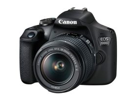   Canon EOS 2000D fényképezőgép + EF-S 18-55mm IS II objektív