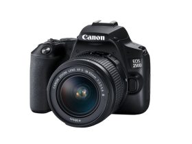 Canon EOS 250D fekete + 18-55mm DC III objektív