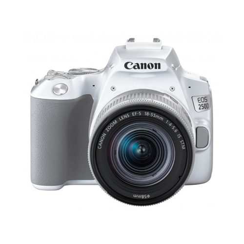 Canon EOS 250D fehér + EF-S18-55mm f/4-5.6 IS STM