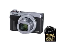   Canon PowerShot G7X Mark III Ezüst fényképezőgép (KIRAKATI PÉLDÁNY)