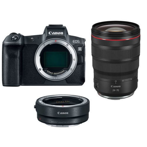 Canon EOS R váz + Mount Adapter + RF 24-70mm f/2,8 L IS USM