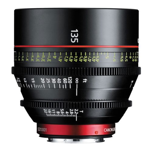 Canon CN-E 135mm T2.2 FP X Cine Lens (meter)