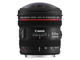 Canon EF 8-15mm f/4L Fisheye USM objektív