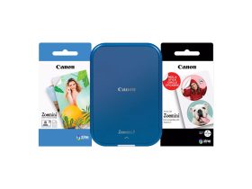   Canon Zoemini 2 Mini Printer Blue + 30 paper (20 paper + 10 Sticker Paper)