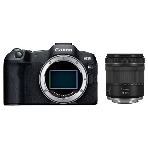 Canon EOS R8 + RF 24-105mm f/4-7.1 IS STM Kit -254.000Ft az akciós árból a CANON254E kuponkóddal