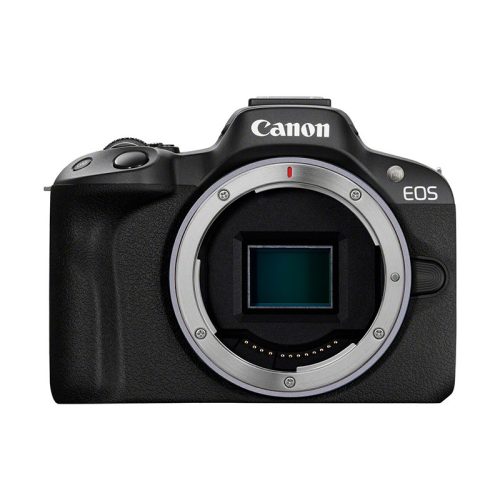 Canon EOS R50 fekete fényképezőgép váz