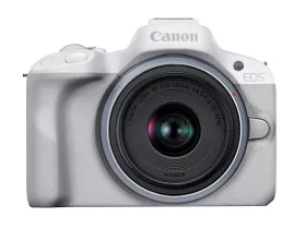 Canon EOS R50 fehér + RF-S 18-45mm f4.5-6.3 IS STM