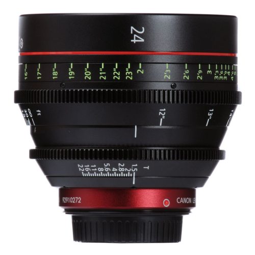 Canon CN-E 24mm T/1.5 L F Cine Lens (meter) (Canon EF)